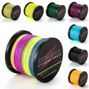 1000M /1093Yards Dorisea Extreme 6LB-100LB Dynema Braided Fising Line Power PE