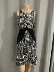 Ladies COOPER ST Storm Rider Black/White Dress. Size 12 NWT $159