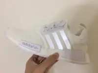 在飛比找蝦皮購物優惠-【S.M.P】Adidas NMD R1 白 全白 編織 慢