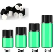 Bulk Buy 1ml 2ml 3ml 5ml colorful Glass Essential Oil Bottle Orifice Reducer AP