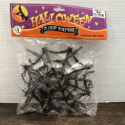 Halloween 10 Light Sculpture. Spider web. New In Packaging.