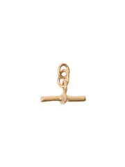 Artefact | Fob Pendant in Solid Gold | The UNDONE