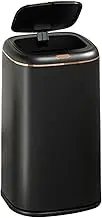 40L Smart Trash Bin Automatic Motion Sensor Rubbish Waste Bin Basket for Kitchen Living Room Toliet(Black)