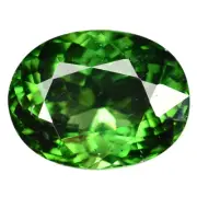 4.83 Ct. Beautiful Intense Oval Green Apatite Gems WITH GLC CERTIFY