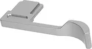 Thumb Up Grip for A7CR A7CRII Cameras, Metal Thumb Up Rest Hand Grip, Hot Shoe Thumb Grip, for Stable and Comfortable Hand Hold (Gray)