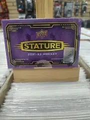 2021-22 Upper Deck Hockey Stature Hobby Box factory sealed