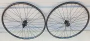 29" 700c WTB XC21 6 bolt Disc QR Thru bike wheels carbon hubs tubeless light!