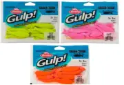 Berkley Gulp! Saltwater Surf Bytes Baitfish 3" 12pk - New - USA Variety Packs