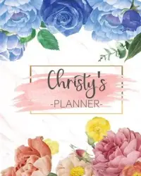 在飛比找博客來優惠-Christy’’s Planner: Monthly Pl