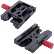 Adapter for Arca Quick Release Plate to Manfrotto RC4 410 Tripod Ball Head Clamp