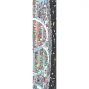 Fruity Griptape Where's Wally In The Future Single Sheet Skateboard Grip tape
