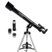 PowerSeeker 60AZ Telescope - Manual Alt-Azimuth Telescope for Beginners - Com...