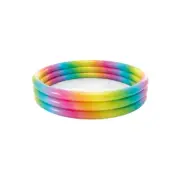 INTEX 58439NP Pool 3-Ring "Rainbow Ombre" 147x33Cm Inflatable Pool For Kids
