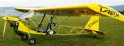 Air-Bike Tandem Ultralight ISON USA Airplane Kiln Wood Model Replica Small New