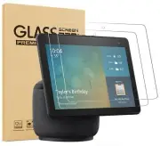 2PCS Glass Screen Protector for Amazon Echo Show 10 10.1"inch (3rd Generation)