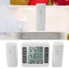 Compact 2 Sensor Wireless Thermometer Perfect for Fridge Temperature Alerts