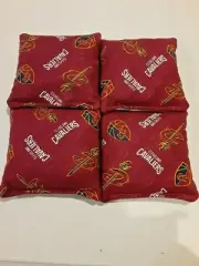 4 Cornhole Bag Set Corn Hole Cleveland Cavaliers