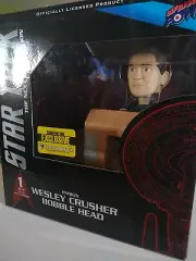 New Star Trek Wesley Crusher Bobblehead; #1of 8 Figures. Free Shipping