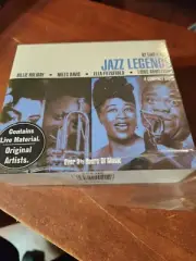 JAZZ LEGENDS NEW 4 CD SET HOLIDAY,DAVIS,FITZGERALD,ARMSTRONG