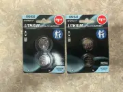E-Circuit Lithium Button Cell Batteries (4 PC) CR2025 Best Before 09/2027