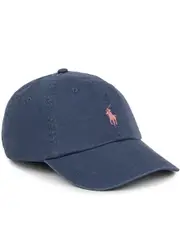 Polo Ralph Lauren Blue Logo Cotton-twill cap - Navy One Size