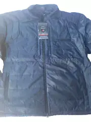 PROPPER PROFILE PUFF JACKET. Charcoal. Medium. Zip Closure, Magnetic Pockets.