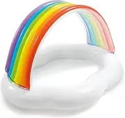 Intex 57141 RAINBOW CLOUD BABY POOL, Assorted, 142 x 119 x 84 Cm