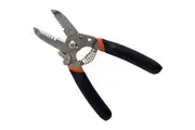 Hanlong 164mm Stainless Steel Precise Wire Clamping Cutter Stripper Black Silver