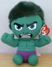TY Original Beanie Babies The Hulk -Marvel - Mint w/mint tag & tush tag