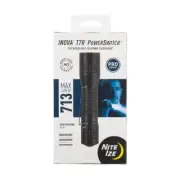 Nite Ize Focusing Flashlight Rechargeable LED, High/Low Switch, Aluminum Black