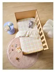 [Linen House Kids] Playground Quilt Cover in Orange