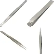 Bead Beading Tweezers Gem Holding Tool, Wire Cut Tweezers D Cutting for Repair