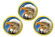 Bald Eagle Golf Ball Markers