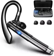 Bluetooth Wireless Earpiece Headset with Built-in Microphone Noise Cancelling