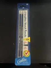 Faber Castell 2 Graphite Sketch Pencils HB 800057 Creative Studio Acid Free