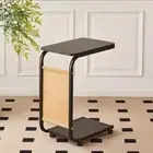 2-Tier Storage Shelf Sofa Side Table Nordic Style Bedside Table