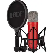 Rode NT1 Signature Series Condenser Microphone with SM6 Shockmount w Pop Filter