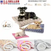 Dogs Bed Soft Mat Puppy Dog Cat Crate Carpet Cozy Pad Cushion For S/M/L/XL Pet