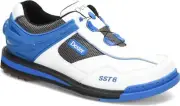 Dexter SST 6 Hybrid BOA Mens Bowling Shoes Right Hand White Blue