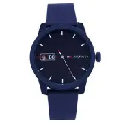 Tommy Hilfiger Navy Silicone Men's Watch - 1791381