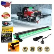 38" Magnetic LED Emergency Strobe Light Bar - 80 Super Bright Warning Lights