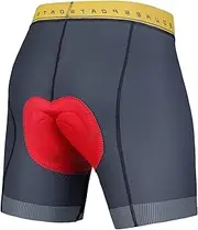 [SoukesportsAU] Souke Sports Men's Cycling Underwear Shorts 4D Padded Bike Bicycle MTB Liner Shorts with Anti-Slip Leg Grips