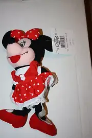 Disney Bean Bag Plush VALENTINE MINNIE THE MOUSE