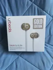 urBeats Beats by Dr. Dre Gold Edition In Ear Wired Earphones - New and Sealed