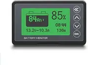 Battery Monitor High Low Voltage Programmable Alarm 500A Compatible 12V Battery