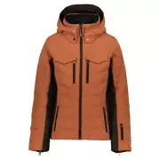 Obermeyer Devon Down Jacket Women's Winter Jacket, Copper Shimmer, W4