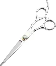 Ipetboom 1PC Professional Hair Cutting Scissors Durable Barber Shears for Salon Home Use for Hairdressing Grooming Pets and Everyday Haircuts