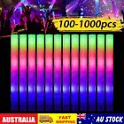 100/ 200 /300/ 1000PCS Flashing Foam Stick 3 LED Flashing Glow Sticks Bulk Revel