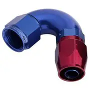 Aeroflow 550 Series Cutter Full Flow Swivel 120° Hose End -10AN, AF554-10
