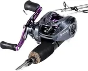 LLEIIshen 5 Sections 170CM Lure Fishing Rod and 8+1BBBaitcasting Reel Combo Carbon Fiber Fishing Rod Travel Fishing Set Pesca/1310